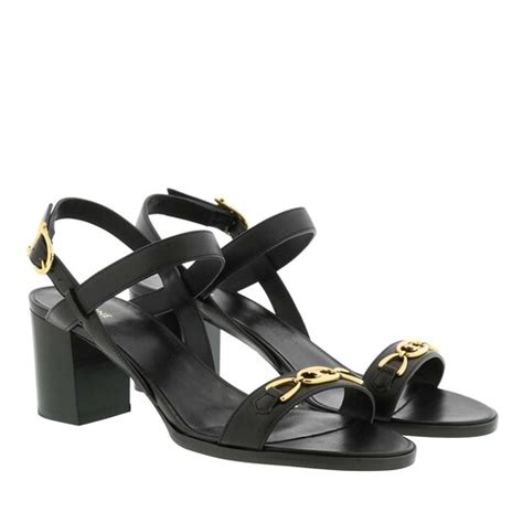 celine black double strap sandal|celine clemence sandals.